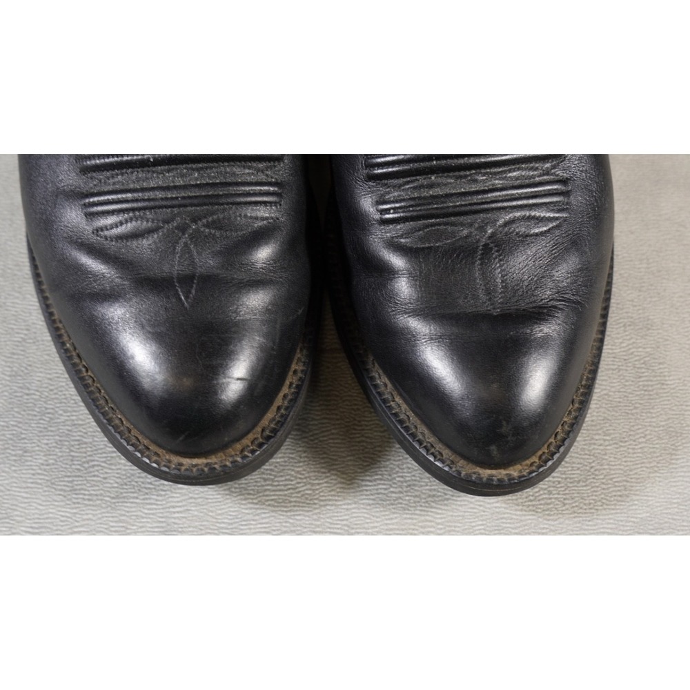 Ariat Mens Sz 11D Heritage Sedona 34601 Western Leather Black Cowboy Boots - Picture 4 of 8